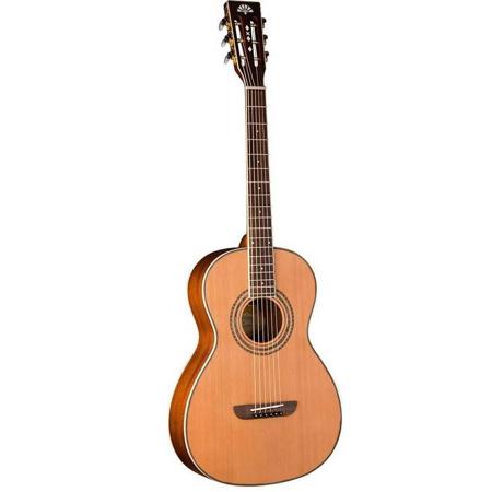 UPC 801128026336 product image for Natural  Satin Parlor Guitar with Solid  Cedar Top and Mahogany Back & Sides | upcitemdb.com