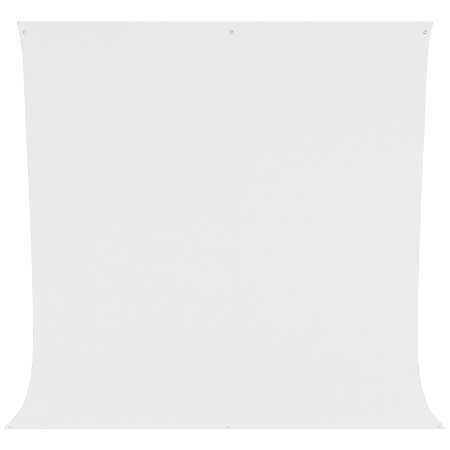 Westcott 9 x 10 Feet Wrinkle Resistant Cotton Background, Hi Key White