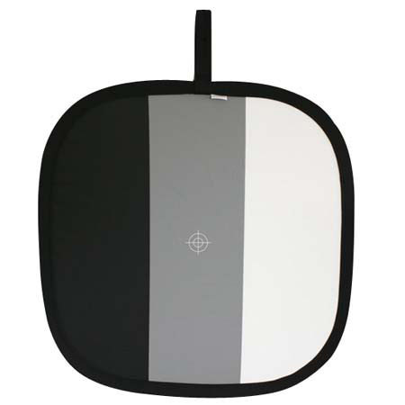 Photovision 24" Digital Calibration Target, Collapsible Disc Exposure Aid for Digital Cameras. image