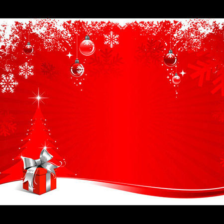 Westcott Photo Basics 6' x 8' "Enchanted Season", Abstract Christmas Tree & Gift Scenic Cotton Muslin Background #928