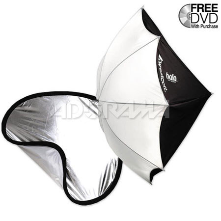 Westcott Portable Studio Kit 1 Mono (45" Round Halo Mono &amp; A 30" Silver/White illuminator Reflector) image