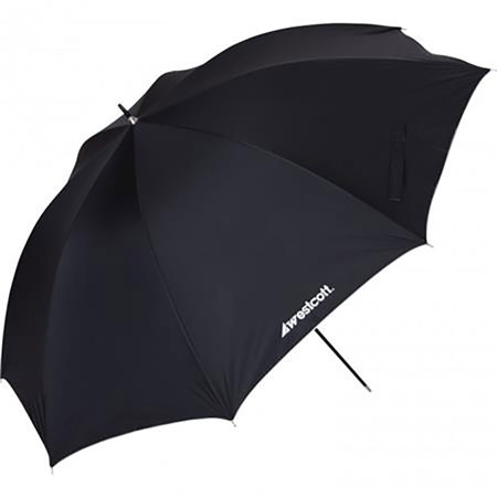 Westcott 45" Optical White Satin Umbrella with Removable Black Cover image