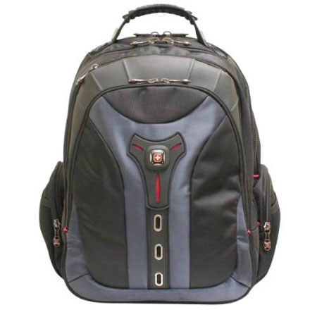 Wenger SwissGear Pegasus, Polyester Nylon Computer Backpack Holds 17" Notebooks - Blue