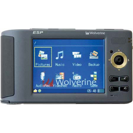 Wolverine ESP 5250, 250 GB Multi-Media Player with built-in 7 in 1 Memory Card Reader image