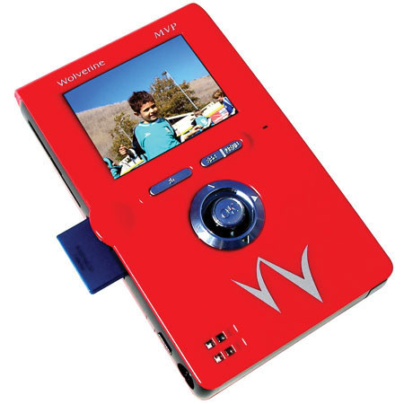 Wolverine MVP, 60 GB Multimedia Portable Storage Device with 2.5" Color LCD &amp; Built-in 7-in-1 Memory Card Reader/Writer. image