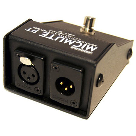 UPC 692465022705 product image for Whirlwind Micmute PT Push-to-Talk Pedal Design Switch, 1x XLR Female Input and 1 | upcitemdb.com