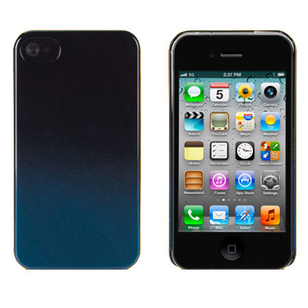 XtremeMac Microshield Fade for iPhone 4S, Blue/Black