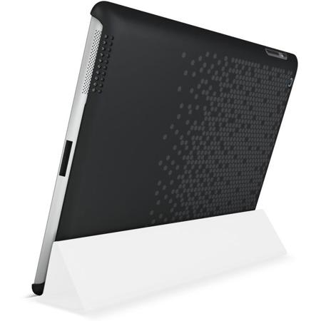 XtremeMac Microshield Silkscreen Soft Case for iPad 3, Black