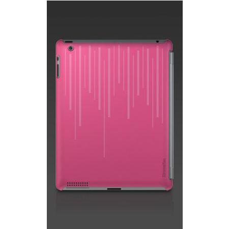 XtremeMac Microshield Silkscreen Soft Case for iPad 3, Pink