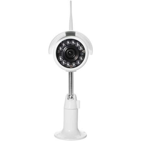 Y-cam Bullet White IP Camera, Mobile Viewing, Infrared Illumination, Weatherproof, WiFi, with Sound