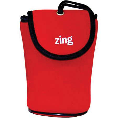 UPC 049383061833 product image for Zing Red Neoprene Case for Small Size Point & Shoot Camera, with Belt Loop & Nec | upcitemdb.com