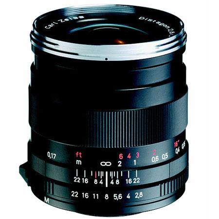 Zeiss 25mm f/2.8 Distagon T* ZS Series Manual Focus Lens for SLRs with Universal M42 Screw Mount