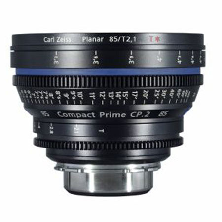 Zeiss Compact Prime CP.2 85mm f/2.1 T* (Feet) PL Bayonet Mount Lens