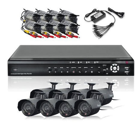 Zmodo KDF6-SARAZ8ZN-1TB 16 Channel CCTV Surveillance Camera DVR System with 1TB HDD, 1/4" Color CMOS Camera Image Sensor, Retail