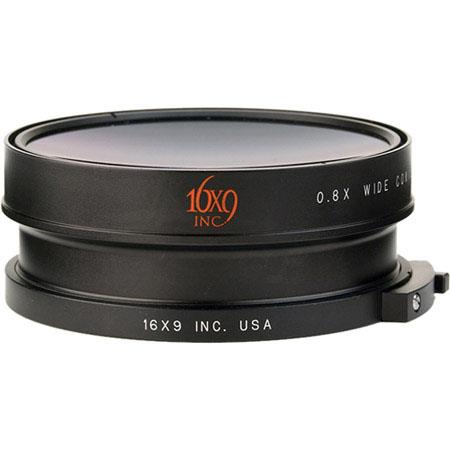 16x9 EXII 0.8X Bayonet Mount Wide Converter Lens for Sony Z5, Z7, S270, and FX1000 Camcorders