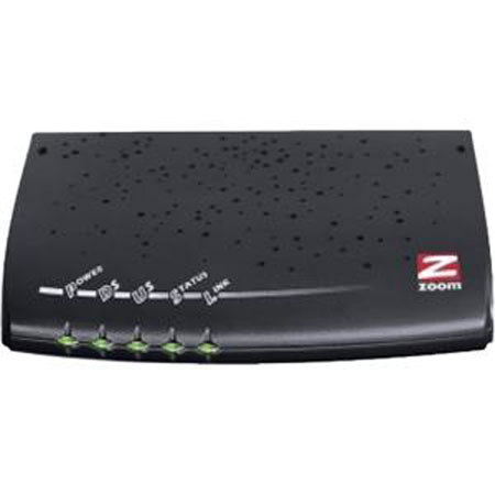 Zoom Telephonics 5341 DOCSIS 3.0 Cable Modem, 172 Mbps Downstream/143 Mbps Upstream, 10/10/1000 Mbps Ethernet port