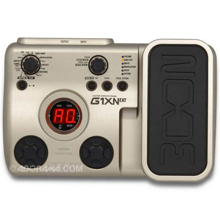 Zoom G1XN Guitar Effects Pedal with Expression Pedal, 54 Effects, ZFX-3 24-bit/96kHz Processor