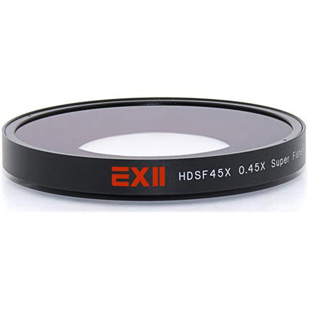 16x9 ExII 0.45x Super Fisheye Lens Adapter for Sony PMW-EX1 and PMW-EX3 Camcorders and Camcorders With 77mm Filter Thread