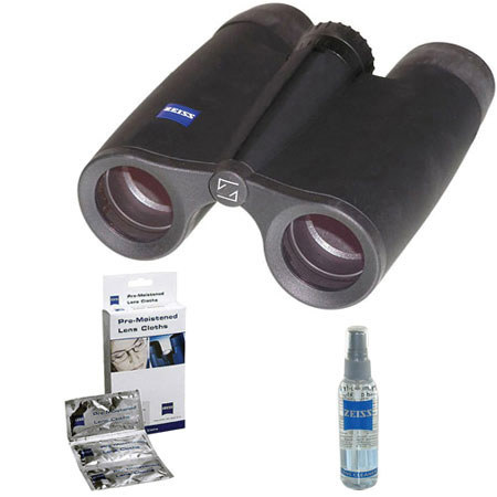 Zeiss 10 x 30 Diafun, Water Proof Roof Prism Binocular - U.S.A. with Zeiss Lens Cleaning Kit image