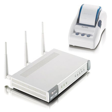 ZyXEL N4100 Wireless Hotspot Gateway with Printer