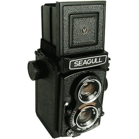 Seagull 105, 6cm x 6cm Medium Format Twin Lens Reflex (TLR) Camera with Built-in 75mm f/3.5 Lens image