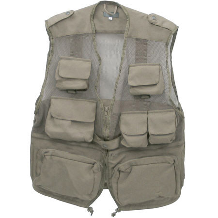 CampCo Combat Photo Vest - Khaki - XXL image