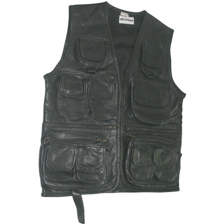 Adorama Sheepskin Leather Vest Small (for chest size 36-38) image