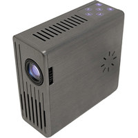 Aaxa Technologies M1 Ultimate X Micro Projector, Native SVGA 800 x 600 Resolution, 75 Lumens, USB Port, SD-HC Card Slot, 15000 Hours Lamp Life
