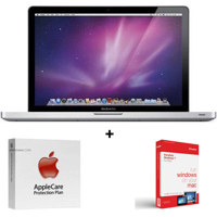 Apple Macbook Pro 15.4 inch Widescreen LED Notebook with 2.2GHz Quad-Core Intel Core i7, 4GB RAM, 750GB Hard Drive, Mac OS X Lion - Bundle - with Apple MD012LL/