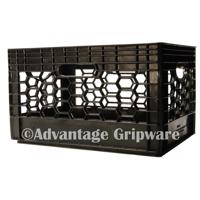Advantage Gripware 6 Gallon Milk Crate, Studio Posing Box &amp; Prop - 19"x13"x11" high image