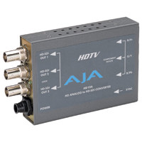 AJA HD10A HDTV 10-Bit Analog to Digital Converter - PLEASE NOTE: POWER SUPPLY SOLD SEPERATLY