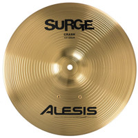 Alesis SURGE 13 inch Crash Cymbal with Choke, Gold