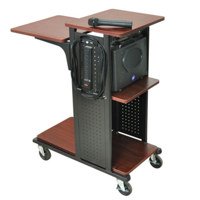AmpliVox SN3325 Presentation Station, Black / Cherry
