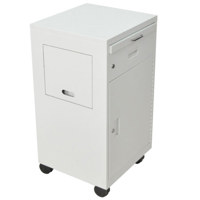 AmpliVox SN3375 Multimedia Cart with Locking Cabinet