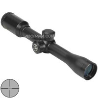 Alpen 4 x 32mm Kodiak Series Wide Angle Rifle Scope, Matte Black Finish with AccuPlex Tapered Reticle