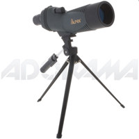 Alpen 15 - 30x50 Waterproof Rubber Covered Straight View Spotting Scope, Multi Coated, with Tripod and Carrying Case