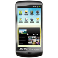 Archos 43 Internet Tablet with 8GB Flash Memory, 4.3in LCD Touchscreen, 480 x 854 Resolution, ARM Cortex A8 1 GHz android 2.2 Froyo, WiFi, Bluetooth