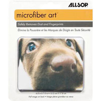 Allsop Clean-Screen MicroFiber Cleaning Cloth, Chocolate Lab