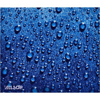 Allsop Clean-Screen MicroFiber Cleaning Cloth, Raindrop Blue
