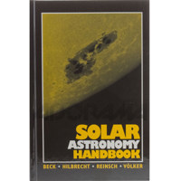 "Solar Astronomy Handbook", Hardcover Book by Rainer Beck et.al. image