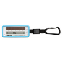 Tascam TC-1S Solar Rechargeable Instrument Tuner, Blue