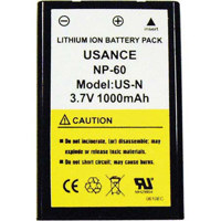 Bonica Lithium-Ion Rechargeable Battery for the Snapper Sports DV Video Camera, 3.7V, 950mAh