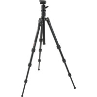 Benro A0680TBH00 Travel Angel Aluminum Tripod with Ballhead and Case, Maximum Height 54.3 inch, Supports 13.2 lbs image