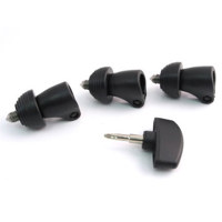 Bogen - Manfrotto Retractable Spiked Feet Adapter Set (3) - for 190 and 3001 Series Tripods image