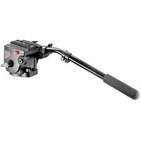 Bogen - Manfrotto 3460 / 503 Pro Video Fluid Head with Locking Tilt Knob, Sliding Quick Release Plate and Adjustable Tilt Friction Control - Supports 13.2 lbs image