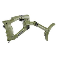 Bush Hawk Shoulder Mount BH 200S for All Cameras. No Cord - Non Electronic - Green