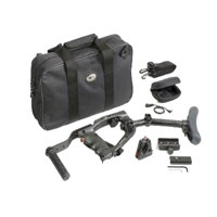 Bush Hawk Shoulder Mount with Double Handle, BH 320D Pro Kit U. Universal Shoulder Support for All Cameras. Supplied WITHOUT Cord - Black