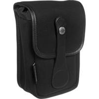 Billingham Avea 5 Pouch, Black Canvas with Black Leather Trim
