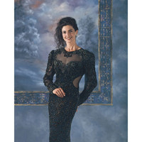 Studio Dynamics General Scenic Series 10' x 10' Muslin Background, Tapestry # 1.