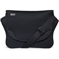 Built Bowery Slim Neoprene 11-13 inch Laptop Messenger Bag - Black *